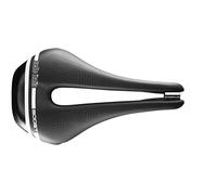 selle ITALIA - Selle Vélo de Route Novus Boost TM Superflow, Cadre manganèse Tube Ø7, Selle Courte Road Perfomance Duro-Tek, Confort Noir