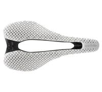 Selle_Italia Carbonio Superflow-White Edition-S3 Selle Unisexe pour Adulte SLR Boost 3D Noir Taille Unique