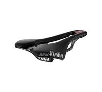 Selle Italia SLR Boost Pro Team Kit Carbon Superflow - Selle Vélo Route Légère et Ergonomique, Rails Carbone, Technologie Superflow