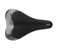 Selle_Italia St 1 FeC Selle Unisexe en Alliage Noir-L1, Noir, Taille Unique