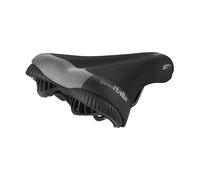 Selle_Italia St 1 FeC Selle Unisexe en Alliage Noir-L1, Noir, Taille Unique
