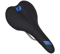 Selle KANAP - rails cromo - noir/bleu