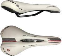 Selle Liberty Confortable Pour Vélo De Selle Gel Avec Coussin Souple Design Fit Pour Vélo De Route Et Vtt Antiprostate (Blanc)