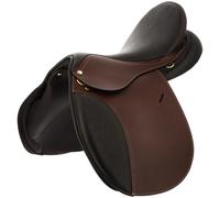 Selle mixte pour cheval Eric Thomas EK-Confortech Marron 17,5"