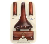 Selle Monte Grappa Set Charleston Sporting 3-pièces cuir D-Bruin