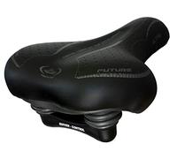 Selle Montegrappa Future Lady 1900 avec Elastomers de Vélo pour usage City Bike Couleur Noir