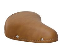 Selle Montegrappa Selle de vélo en cuir style rétro pour vélo 26-28" 07F Marron clair - Fabriqué en Italie