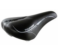 Selle Montegrappa Thunder Light ergonomique en cuir écologique pour usage quotidien Ebike Cargo Bike Long Tail Rembourrage en mousse à mémoire de forme