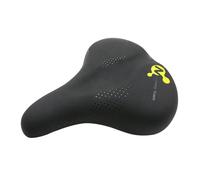 Selle newton city metro elastomere relaxed noir a memoire de forme avec poignee