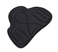 Selle Occidentale Selle, Absorption de Choc à la étroite Ajustement Détendu épaissie pour la Conduite équestre (Black)