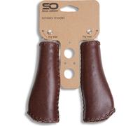 Selle Orient poignées en cuir 22 x 135 mm marron par paire