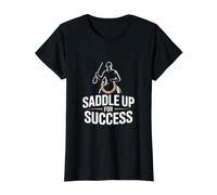 Selle pour Le succès des Cavaliers équestres T-Shirt Graphique avec Valeur