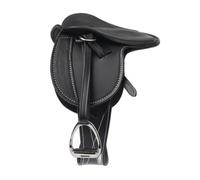LeMieux Selle pour peluche Toy Pony Cuir finement grainé Noir TU - Dès 8 ans