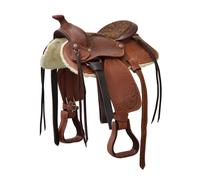 Selle pour poney Lakota Prime Marron 13"
