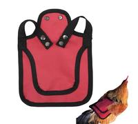 Selle pour poules - Vêtements de poule, gilet de volaille, accessoires de vêtements, protection de poulet avec sangles réglables pour animal domestique