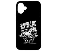 Selle pour réussir la Puissance au Galop du Cheval Coque pour iPhone 16 Plus