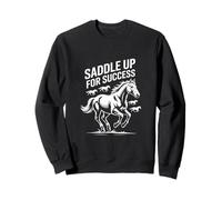 Selle pour réussir la Puissance au Galop du Cheval Sweatshirt