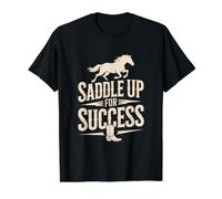 Selle pour réussir l'entraînement des Chevaux T-Shirt Graphique avec Valeur