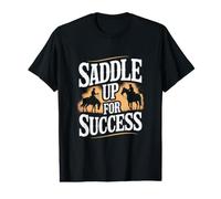 Selle pour réussir l'entraînement du Cheval Occidental T-Shirt Graphique avec Valeur