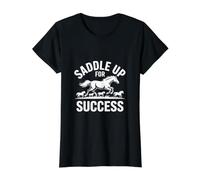 Selle pour réussir l'esprit équestre T-Shirt Graphique avec Valeur