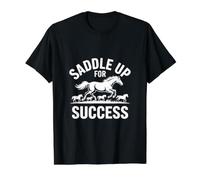 Selle pour réussir l'esprit équestre T-Shirt Graphique avec Valeur