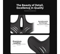 Selle pour vtt pour confortable pour mousse pour Haute Densité | Double ressort, absorption chocs, pour mousse gel, ergonomie pour avant étroit, arrière élargi soutien