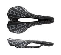 SELLE PROLOGUE PROXIM W660 SLIDE CONTROL 145 PAS NOIR ACIER RECYCLÉ POUR VÉLO