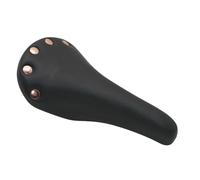 Selle route avec rivets rail acier DDK Vintage Noir