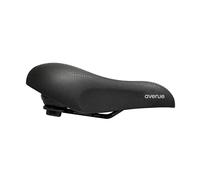 Selle royal avenue gel avec canal anatomique et elastomere trekking noir 258x183