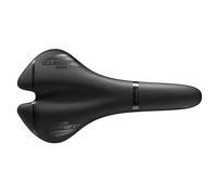 Selle San Marco ASPIDE Dynamic - Selle Vélo Route & Course, Cadre Manganèse, Coque Fibre Carbone - Taille L1, Noir