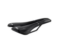 Selle San Marco ASPIDE Dynamic - Selle Vélo Route & Course, Cadre Manganèse, Coque Fibre Carbone, Trou Anatomique - Taille S2, Noir