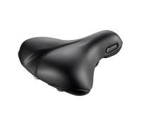 Selle San Marco BIOAKTIVE City - Selle Vélo Ville & Urbaine, City Bike Large et Confortable - Taille L1, Noir