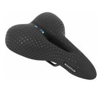 Selle Trekking Open Fit Gel Suede Large Noir