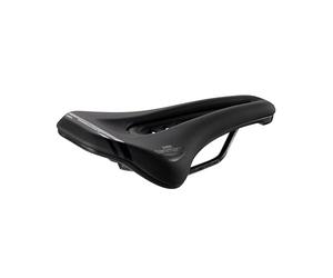 Selle San Marco Ground Shield Dynamic - Selle VTT/Off-Road avec Protection Anti-Boue, Canal Open Fit, Rails en Manganèse
