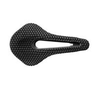 Selle San Marco – Selle vélo Shortfit 2.0 3D Open-fit Course 155 mm Argenté Noir/Noir