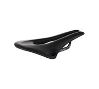 Selle San Marco SHORTFIT Superleggera - Selle Vélo Route Ultra-légère, Trou Anatomique, Cadre Carbone - Taille L3, Noir