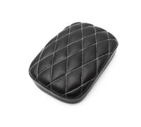 Selle siège conducteur Siège De Passager Arrière Rectangulaire en Cuir PU, 8 Ventouses, pour Ha&rley Dyna Sportster Touring Cruiser Chopper Personnalisé