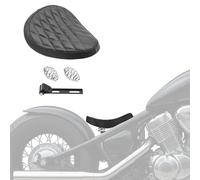Selle siège Solo Bobber Diamond Contoured Yamaha XV 1100/125/ 250/535/ 750 Virago, XV 1600 A Wild Star, XV 1700 Road Star Warrior, XV 1900 Midnight Star, XV 950/ XV 950 R/XV 950 Racer Noir
