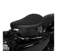 Selle siège Solo SG12 Noir pour Kawasaki VN 2000/ Classic, VN 800/ Classic, VN 900 Classic/Custom/Light Tourer, Vulcan 900 Classic/Custom, Vulcan S/Café