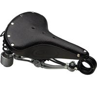 Selle Unisexe Brooks B135 Noire Avec Ressort Double Chromé
