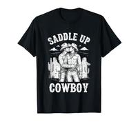 Selle Up Cowboy - Dire drôle Gay Pride Queer LGBTQ+ Gay T-Shirt