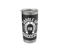 Selle Up For Success Horse Trainer Gobelet isotherme en acier inoxydable double paroi