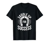 Selle Up for Success Horse Trainer T-Shirt Graphique avec Valeur