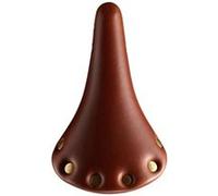 Selle VELO avec ressort cuir brun + rivet G
