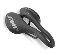 Selle vélo confortable à canal ouvert VT30C SMP unisexe ( Noire / Rails : noir mat )