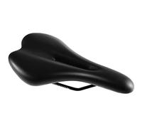 Selle Velo Route,Selle VTT Selle de vélo Couleur, Coussin siège Creux Respirant et Confortable, adapté aux vélos Route à pignon Fixe(201-2 Thicken Black)