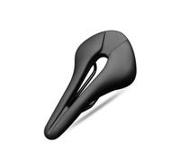 Selle Velo Route,Selle VTT Selle de vélo Respirante et Creuse en Cuir PU, siège Souple Confortable, Coussin Monobloc for VTT, Route Montagne, pièces Cyclisme(Black)