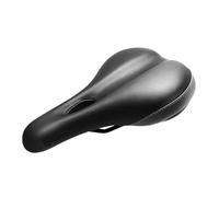 Selle Velo Route,Selle VTT Selle de vélo Route et Course en Cuir PU, Coussin Respirant Souple