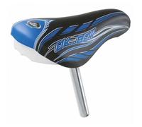 Selle Vélo - Selle Montegrappa - Ok Go - Unisexe - Noir/Bleu - Taille Unique