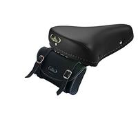 Selle Vintage Graziella Montegrappa MOD. 07/F Noir)+ Sac de rangement Montegrappa MOD. 0016 (Noir)